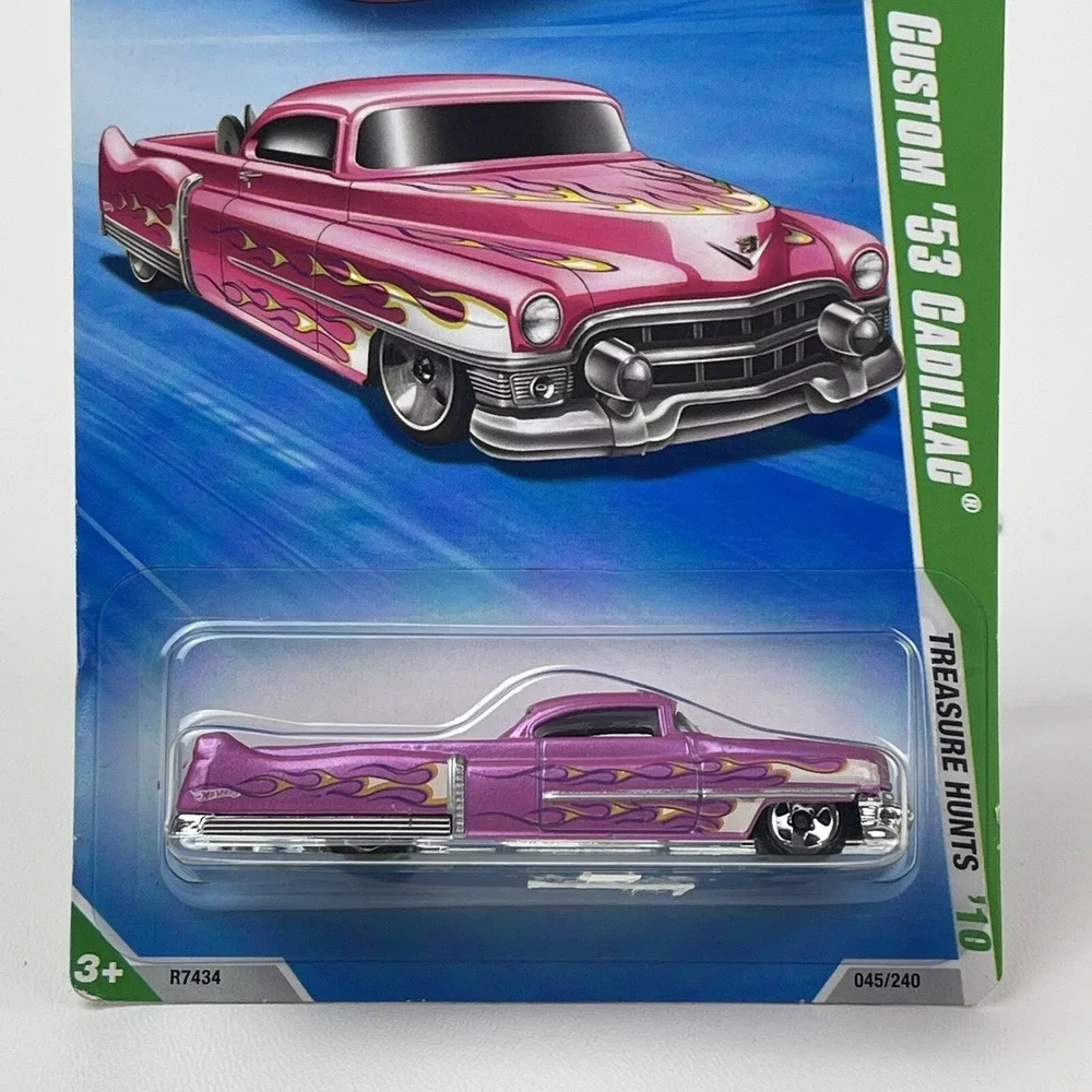 Hot Wheels 2010 Treasure Hunts Custom '53 Cadillac Purple Silver